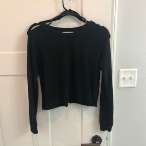 Wildfox cropped sweatshirt